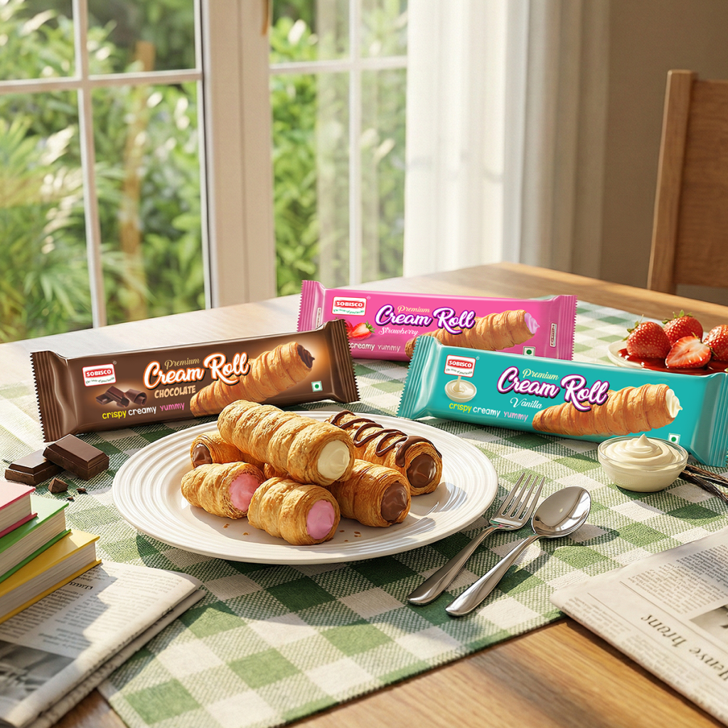 Creem Rool Cream Roll - SOBISCO
